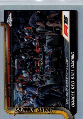 2025 Topps Chrome Formula 1 #146 Oracle Red Bull Racing Refractor