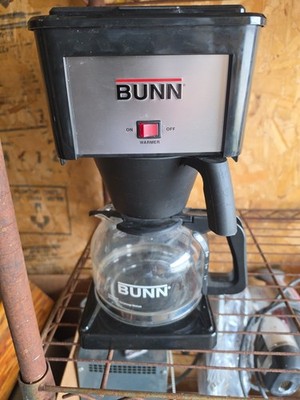 Bunn BX-B Coffee Maker 10 Cup Black and Stainless Coffee Pot. Tested and Works