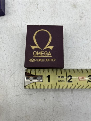 NOS Omega Super Lighter by YBC Japan Pocket Cigarette Lighter Vintage - Picture 7 of 7