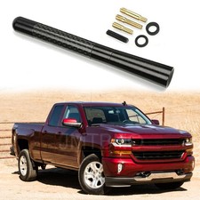4.7 Black Short Mast Radio Aerial Antenna W Screws For Chevrolet Silverado 4.7 Black Short Mast Radio Aerial Antenna W Screws For Chevrolet Silverado