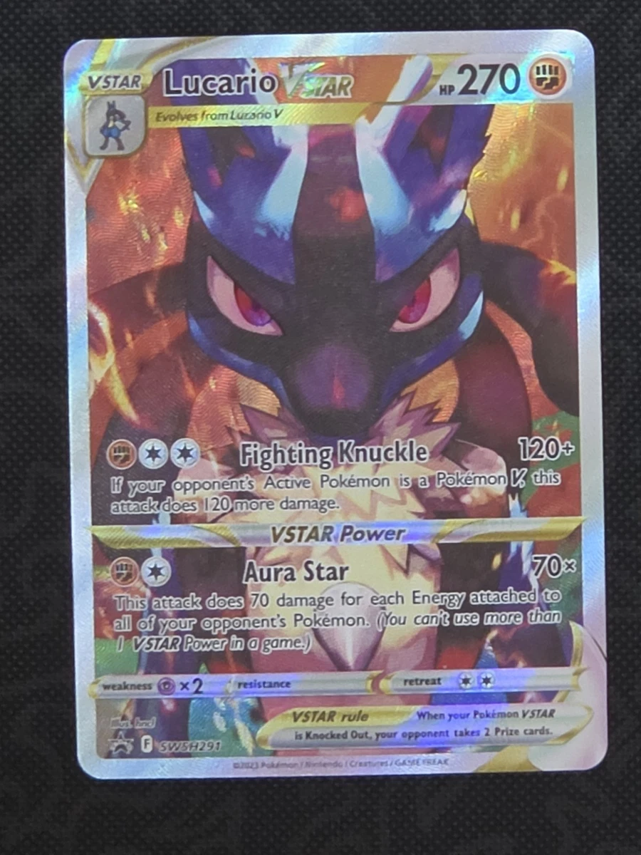 Lucario Pokémon TCG Fighting English Collectible Individual Card