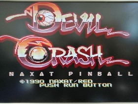 NAXAT SOFT Devil Crash PC Engine HUcard Software