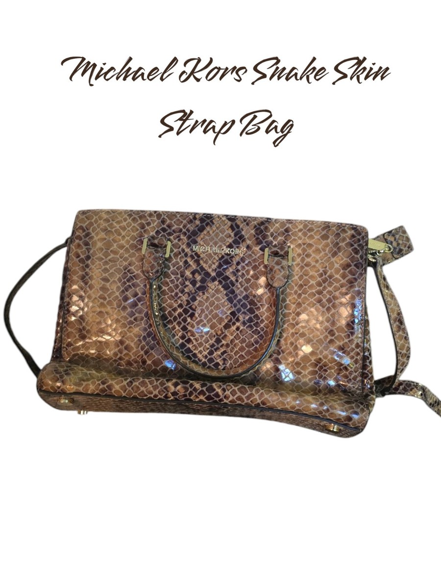 Vintage Michael Kors Snakeskin Handbag. | eBay display picture 2