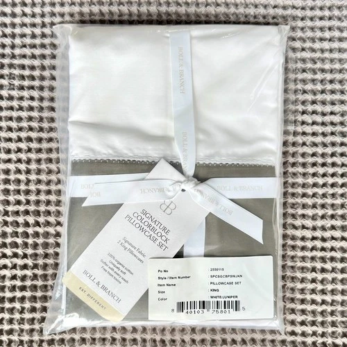 Boll & Branch Signature Pillowcase - Thumbnail 3