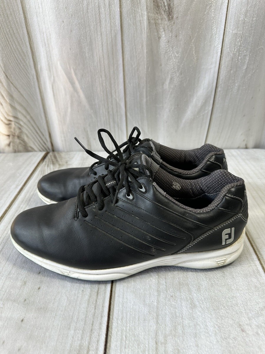 FootJoy FJ‎ Arc SL Men\'s Size 10 Spike less White Brown Golf Shoes Athleisure FootJoy Men main image 3
