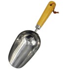 Garden Scoop Stainless Steel Tool With Eyelet For Easy Garage Storage