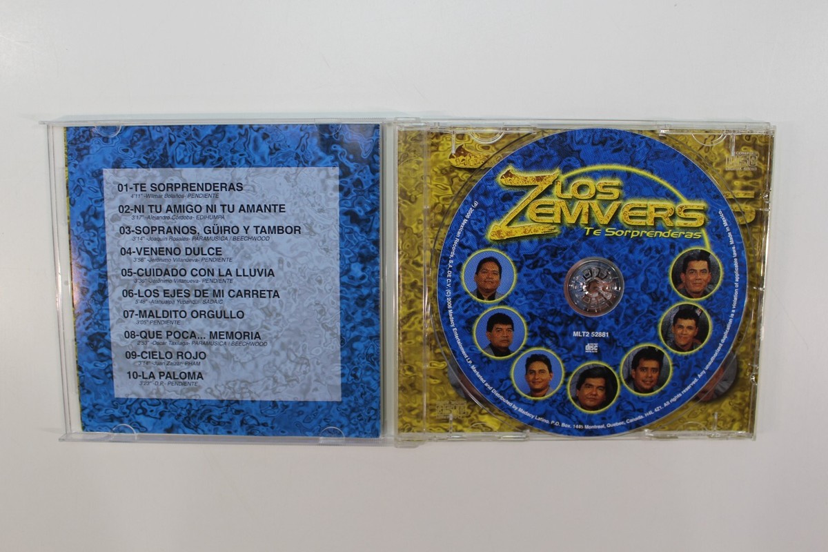 Los Zemver's Te Sorprenderas CD Mexico Import 2006 OOP Latin MLT2