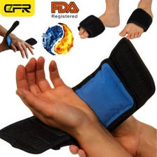 Hot&Cold Therapy Wrap Belt Ice Gel Pack Hand Leg Ankle Arch Pain Relief US
