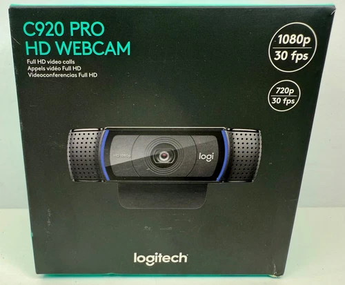 Logitech C920 (960-000764) HD Pro Webcam - Black