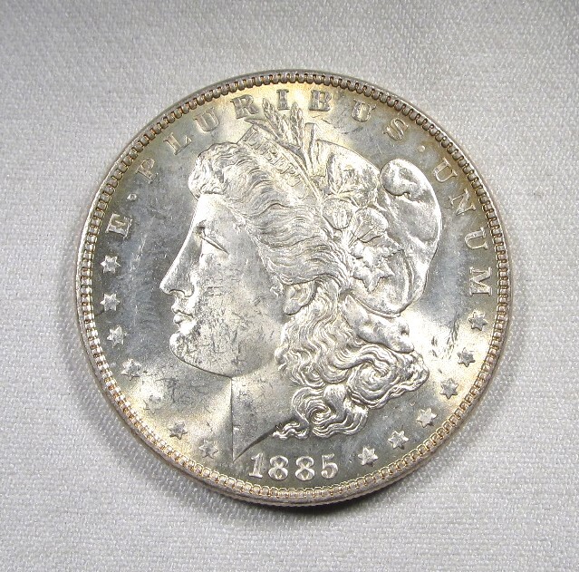 1885 Silver Morgan Dollar CH UNC Coin AP926 | eBay