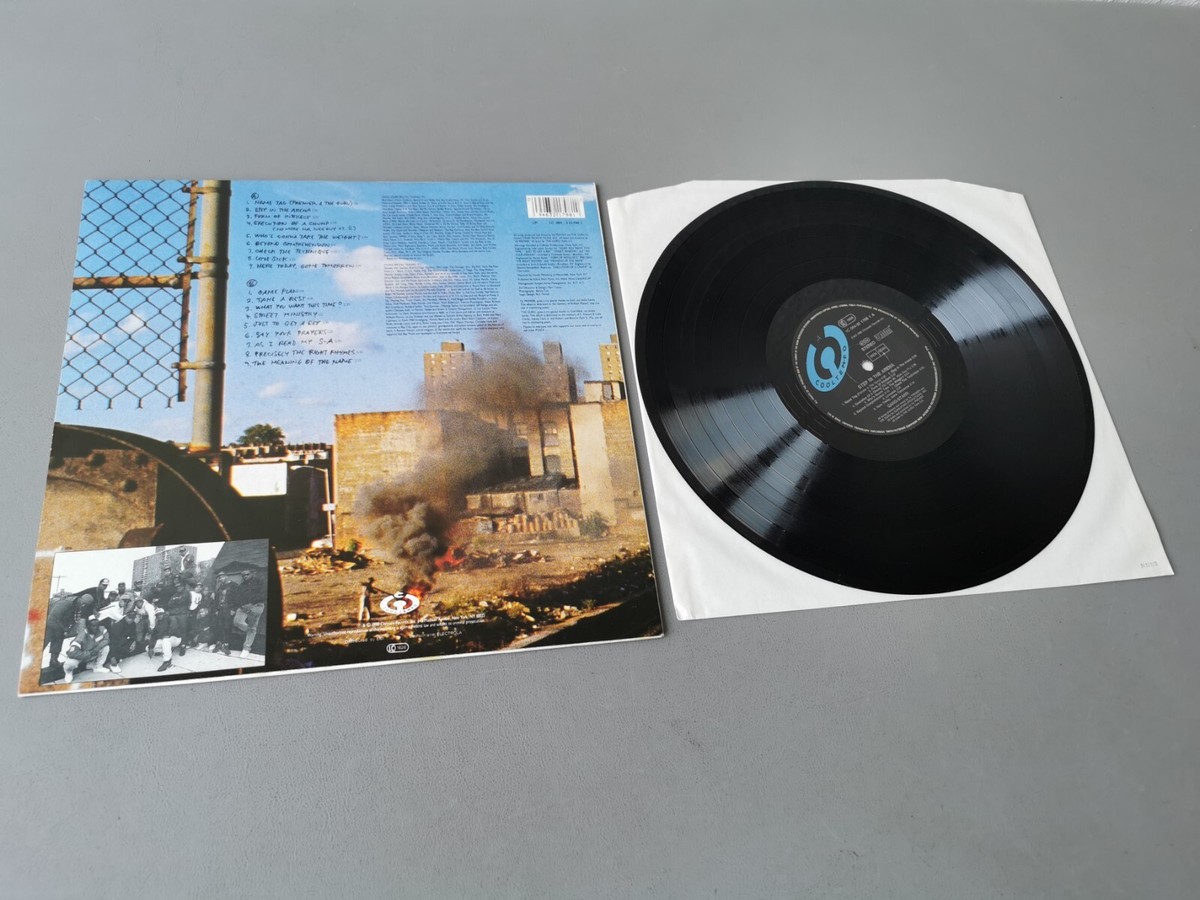 GANG STARR original Vinyl LP Step In The Arena (1990 Cooltempo