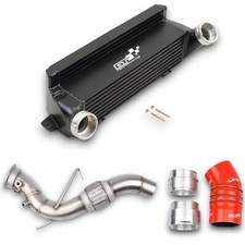 Downpipe DPF + tubo + aggiornamento intercooler aria BMW 335D E90 E91 E92 E93 FMIC 286