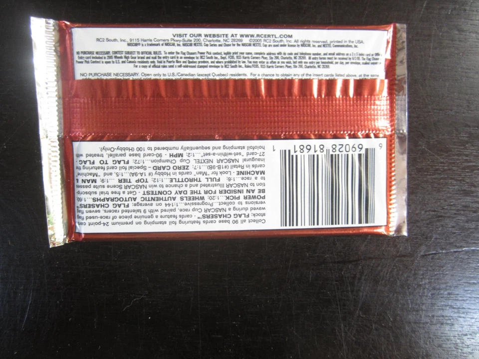 2005 Press Pass High Gear Wheels Unopen Sealed Hobby Pack 5 Cards - Image 3 of 3