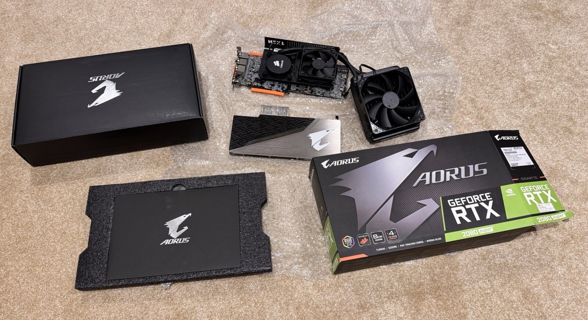 Aorus Rtx 2080 Super Waterforce Gigabyte Aorus RTX 2080 Super WB UK