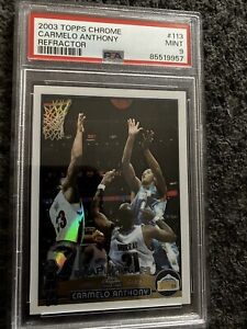 Carmelo Anthony 2003 Topps Chrome #113 Refractor Price Guide Carmelo Anthony 2003 Topps Chrome #113 Refractor Price Guide
