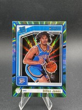 2024-25 Panini Donruss DILLON JONES #250 RC Rated Rookie Holo Green Laser