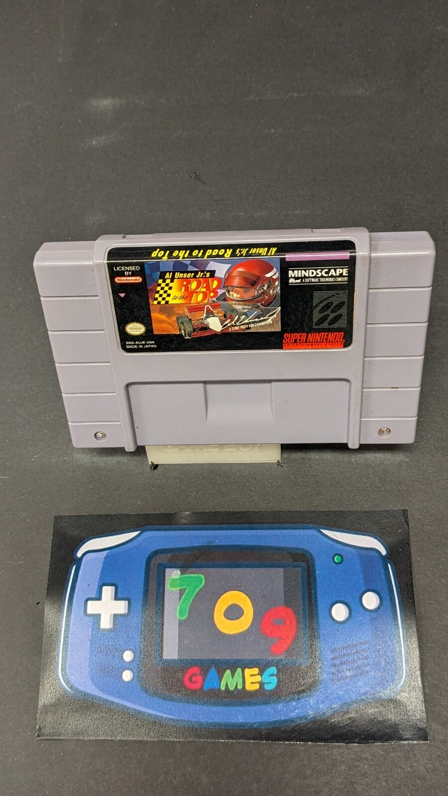 Al Unser Jr.'s Road to the Top (Super Nintendo Entertainment System, 1994) SNES