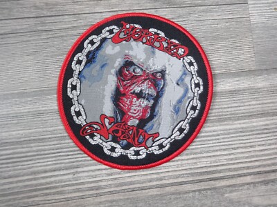 Morbid Saint Woven Patch Thrash Metal Death Angel Venom Exciter Anvil Jaguar