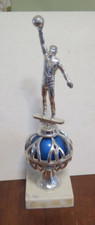 BASKETBALL TROPHY FROM THE 70'S MARBLE BASE.