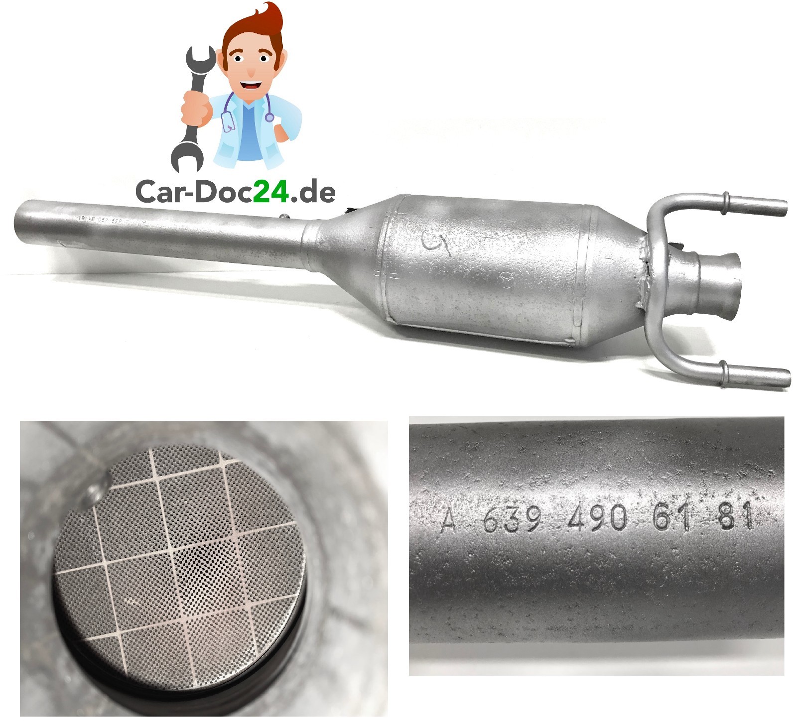 ORIGINAL Dieselpartikelfilter DPF A6394906181 150 KW, 204 PS | eBay