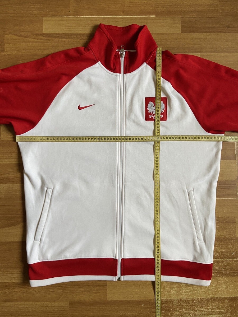 POLAND AUTHENTIC FOOTBALL SOCCER TRACK JACKET NIKE 467530