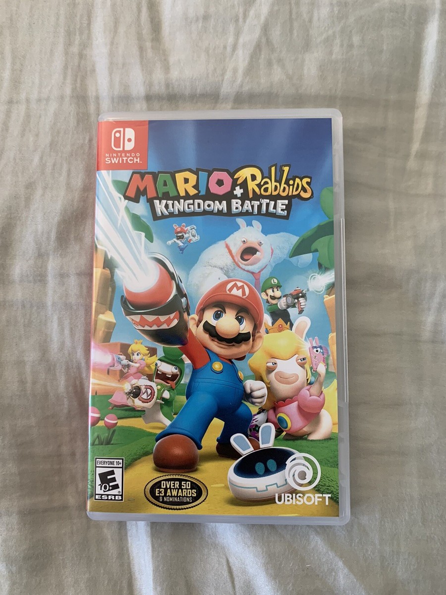 Nintendo Switch Mario Rabbids Multiplayer Online Mario Plus