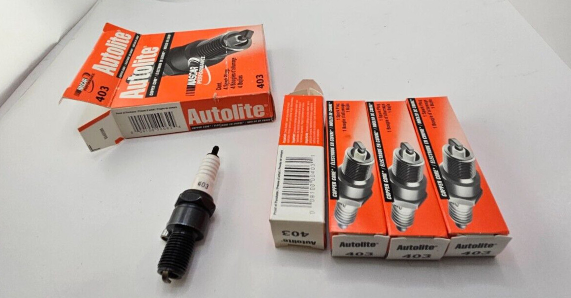 QTY 4 Autolite Spark Plug Copper 403 for 1991 Volkswagen Transporter