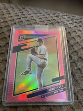 2021 Donruss Baseball Gerrit Cole Holo Pink Parallel Base New York Yankees MLB