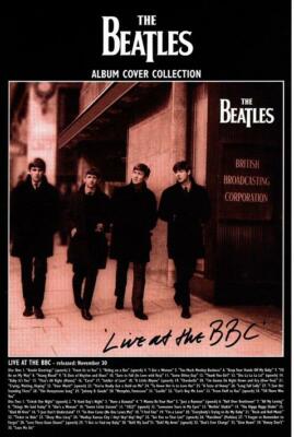 The Beatles Live At The BBC Official Postcard Rock