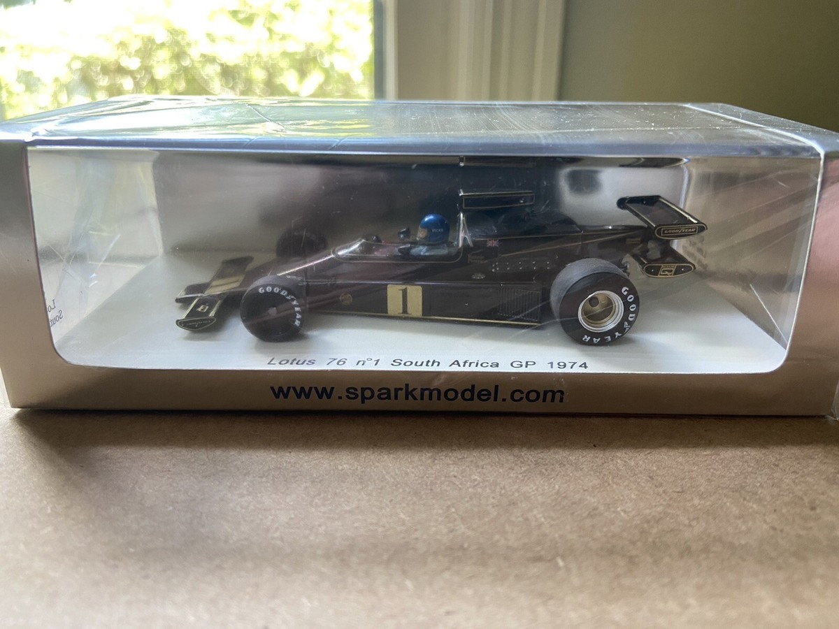 Modèle Réduit TSM 1/43 Lotus 76 #1 – GP D'Allemagne 1974 – Ronnie Peterson – Occasion