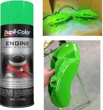 Lime Green Coating Spray Can Brake Caliper Engine Custom Ceramic Paint High Temp