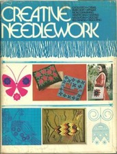 Creative Needlework Jo Springer 1974 Dust Jacket Illustrated Hardcover