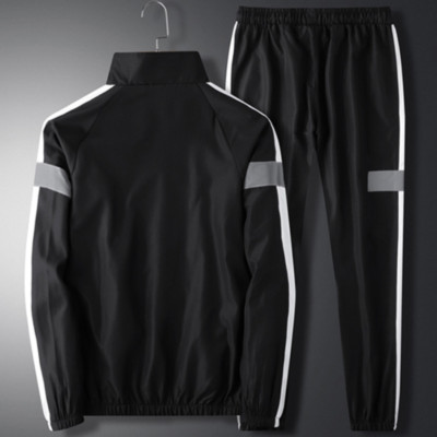 Casual Bottoms Tracksuit Sets 2Pcs Sweatshirt Pants Sports Set Jogging Suit Mens