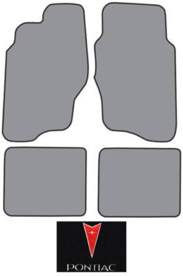 Pontiac Rug 1999-2005 Pontiac Grand Am Cutpile Carpet Logo Floor Mat 4pc | eBay