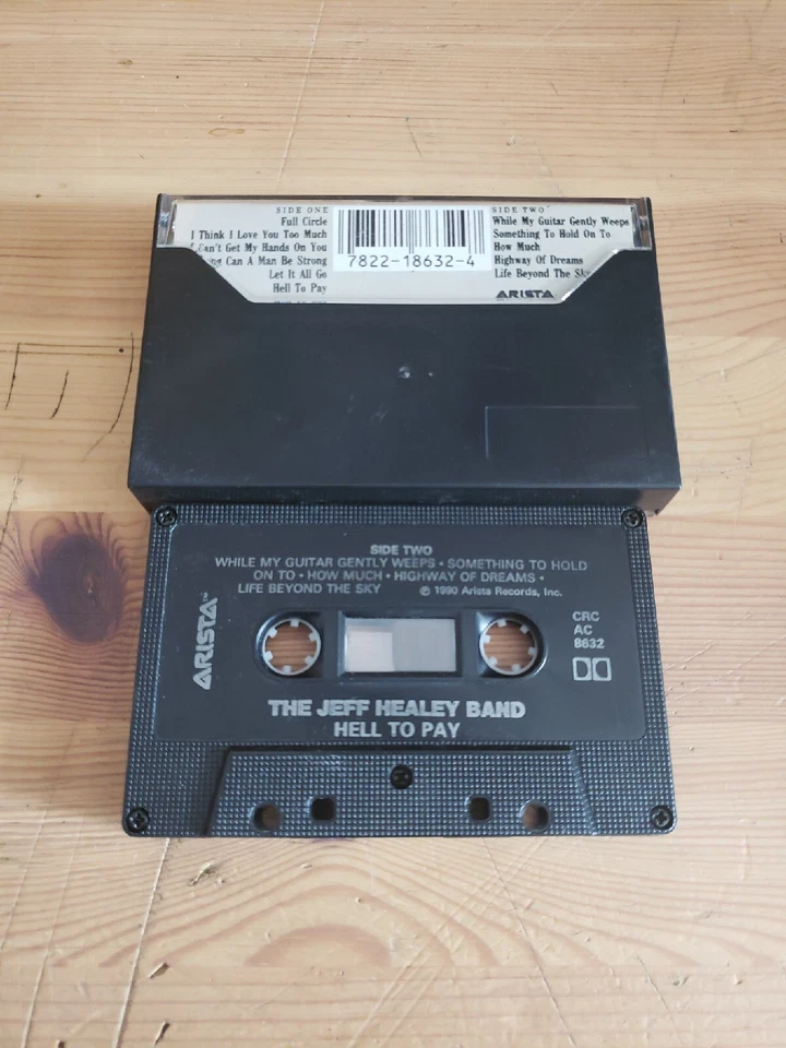 The Jeff Healey Band ~ Hell to Pay ~ Cassette Tape  - Image 2 of 2