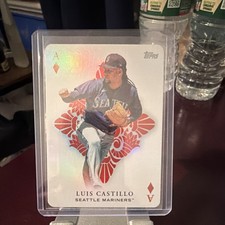 Topps 2023 Series 1 All Aces Blue Luis Castillo #AA-23 Seattle Mariners Insert