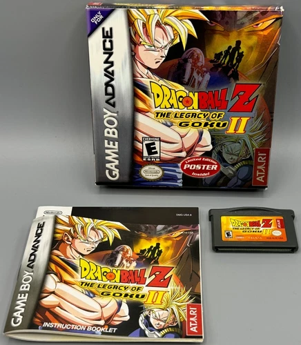 Dragon Ball Z Legacy of Goku 2 Nintendo Game Boy Advance CIB Complete W/ Manual
