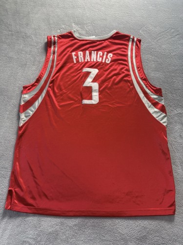 Vintage Reebok Steve Francis Houston Rockets #3 NBA Jersey Red Size 52