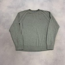 Tommy Hilfiger Knitted Jumper Chunky Knit Sweater Men's L