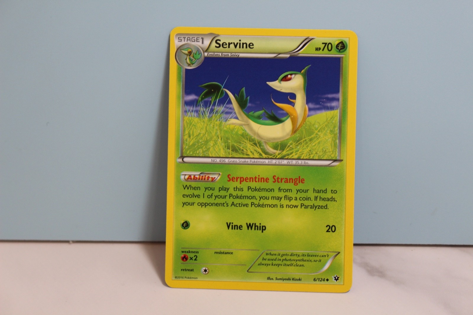 Servine 6/124 Fates Collide Regular - NM