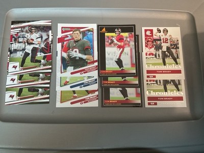 (11) Card Lot 2021-22 Tom Brady Prestige+ Donruss+ Pinnacle + Chronicles