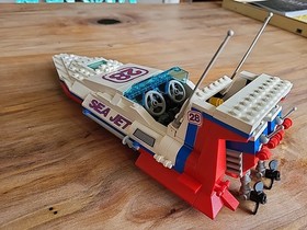 Vintage 1993 LEGO Model Team 5521 Sea Jet - 100% complete w/instructions Germany