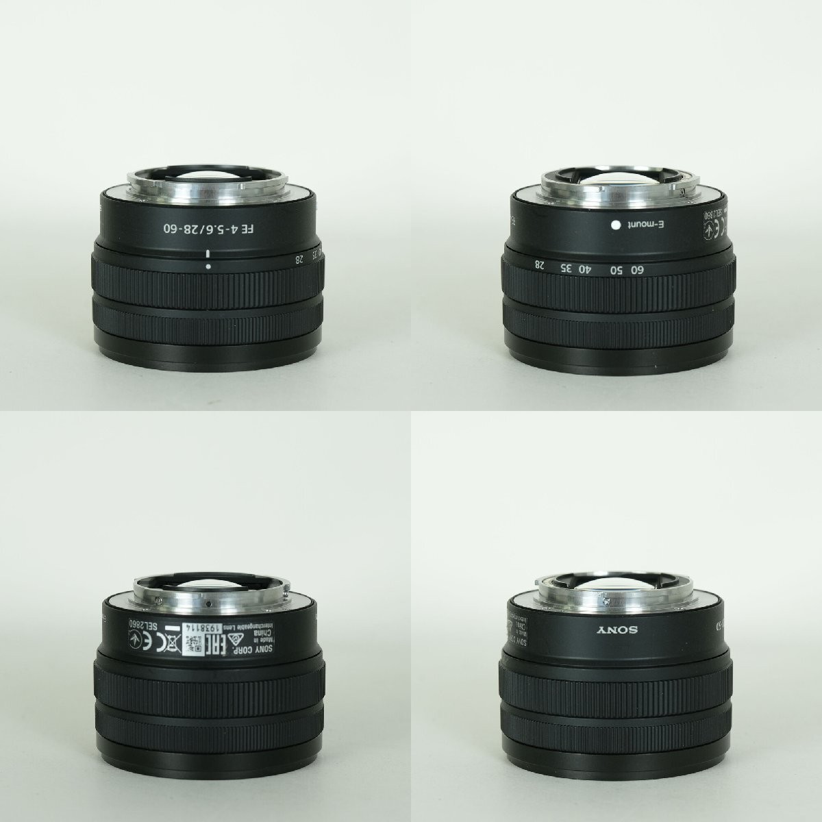 Sony FE 28-60mm F4-5.6 Standard Zoom Lens for Sony E Mount