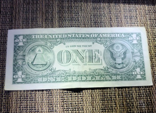 BINARY FANCY SERIAL NUMBER 99.30% Cool. BILL CURRENCY NOTE 0's 3's Series 2021 - Picture 2 of 2