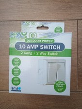 5no. SMJ Electrical 2 Gang 2 Way IP66 External 10AMP Switches
