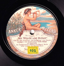 Senius. Haydn (Schöpfung - aria) + Brahms (Feldeinsamkeit) Anker E 9502. NM- flm