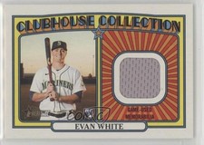2021 Topps Heritage Clubhouse Collection Relics Evan White #CCR-EWH 0w0l