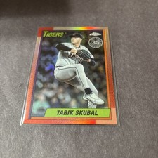 2025 Topps Chrome Series - 1990 Topps Baseball Tarik Skubal #90CU-10