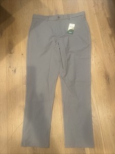 Libin Men's Golf Work Dress Pants 34Wx 30L Quick Dry Stretch Lightweight UPF 50+