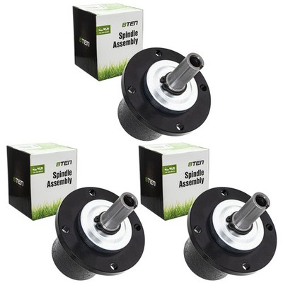 8TEN Deck Spindle for John Deere 648M 652B Quik-Trak AUC11861 TCA23229 3 Pack